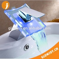 led faucet without battery,waterfall led faucet